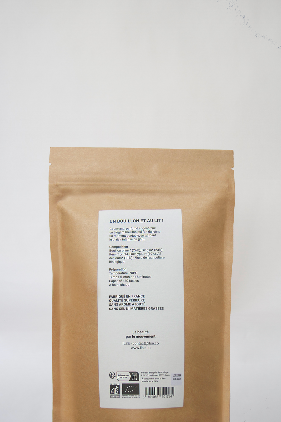 BOUILLON JEÛNE ILSE